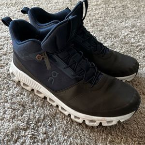 On Cloud Hi Sneakers Ink/Brown